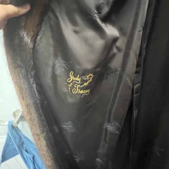 Genuine Demi Buff Mink Full Length Coat - Picture 2 of 2